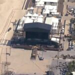 Muere un trabajador durante el montaje del escenario para concierto de Shakira